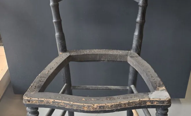 chaise Napoléon III Le Couturier du Mobilier Cugnaux