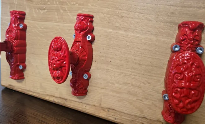 Portes mentaux upcyclés, vintage, Toulouse, Le Couturier du Mobilier